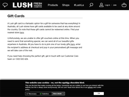 We did not find results for: Lush Cosmetics Gift Card Balance Check Balance Enquiry Links Reviews Contact Social Terms And More Gcb Today