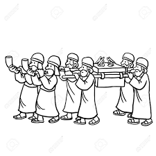 The priests came up out of the river carrying the ark of the covenant. Priests Carrying The Ark Of The Covenant Stock Photo Picture And Royalty Free Image Image 125684752