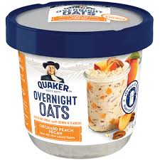 Watch how to make the best overnight oats in this short recipe video! Overnight Oats Orchard Peach Pecan Perfection Quaker Oats