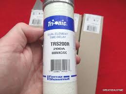 Ferraz Shawmut Trs200r Fuse 200a 600v New Tri Onic Time Delay Dual Element Fuse Ferrazshawmut Drink Bottles Bottle Vitamin Water Bottle