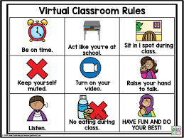328 987 просмотров 328 тыс. The First Virtual Week Schedulin Sunday Digital Learning Classroom Kindergarten Rules Classroom Expectations