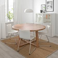 Morbylanga Tisch Eichenfurnier Braun Las Online Oder Im Einrichtungshaus Kaufen Ikea Osterreich In 2020 Ikea Esstisch Rundes Esszimmer Esstisch Eiche