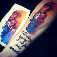 Kid Cudi Kid Cudi Tattoos Left Arm Tattoos Ink Tattoo