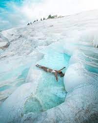 Great savings on hotels in pamukkale, turkey online. Pamukkale In Western Turkey Known For The Mineral Rich Thermal Waters Flowing Down White Travertine Terraces On A Near Places To Travel Pamukkale Places To Go
