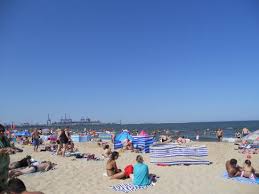 2015 08 27 gdansk, poland: Plaza Stogi Z Widokiem Na Port Picture Of Stogi Beach Gdansk Tripadvisor