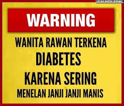 Wanita Rawan Terkena Diabetes Lucu Pesan Teks Lucu Gambar Lucu