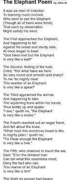 In The Elephant Poem How Does This Poem Illustrate The Importance Of Observation In The Scientific Brainly In