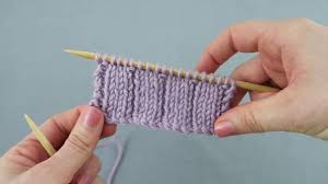 You should now understand the difference between a knit and purl stitch and how they can be combined to make different knitted fabrics. How To Knit 3 X 1 Rib Stitch Youtube