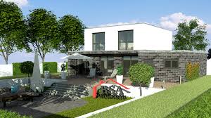 Bauen sie ein haus , das all ihren persönlichen anforderungen gerecht wird. Cube 142 Kreatives Bauhausstil Haus Bsa Wohnbau Bautrager Generalunternehmer