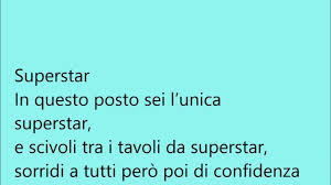 Max Pezzali Superstar Lyric Video Testo Youtube