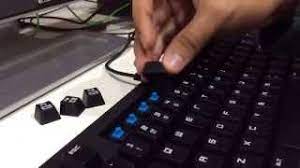 Use the appropriate screwdriver to remove the screws at the back of your keyboard. How To Remove A Key Cap From A Mechanical Keyboard Without A Key Cap Puller Tool Youtube