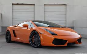 Lamborghini Gallardo Orange Hd Desktop Wallpaper Wallzine Com Lamborghini Gallardo Lamborghini Beautiful Pictures Hd