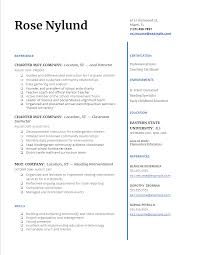 Veteran Teacher Making A Career Change First Attempt At New Resume Resumes