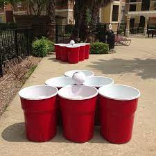 Giant Games Ae Es Amusement Event Event Services Llc Backyard Party Games Beer Pong Party Giant Beer Pong