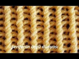 Hep Ayni Lastik Ornegini Kullanmaktan Sikilan Hanimlar Icin Burmali Lastik Orgu Modeli Farkli Bir Alternatif Olacaktir Orgu Orgu Desenleri Tig Isleri
