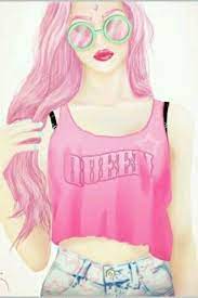 Cute pink hd desktop wallpaper download free 5. Girl With A Pink Hair Pink Wallpaper For Girl Cute Pink Wallpapers Girl Wallpaper