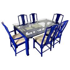 Authentic oriental dining set for 8, fine rosewood finish, classic floating panel design. Chin Hua Asian Dining Set By Raymond Sobota For Century Furniture For Sale At 1stdibs