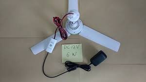 Popular ceiling fan portable of good quality and at affordable prices you can buy on aliexpress. 12volt Dc 20 Portable Mini Ceiling Fan With Timer Switch Run W Ac Or 12v Battery Youtube