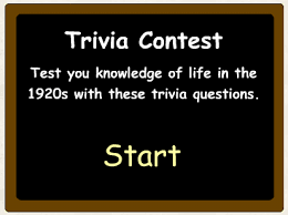 Read on for some hilarious trivia questions that will make your brain and your funny bone work overtime. Trivia Quiz Wessels Living History Farm