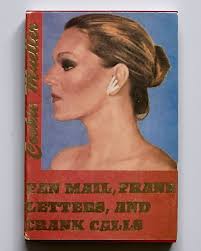 The banned photo from the first edition of Cookie Mueller's “Fan Mail,  Frank Letters, And Crank Calls” Published by Hanuman Books, 1988. The first  edition of this book was confiscated by the