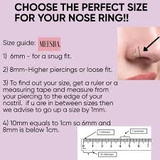 Nose Jewelry Style Guide