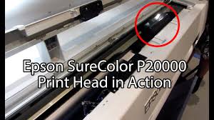 After entering the code press the link below to start file download. Epson Surecolor P20000 Print Head In Action Youtube