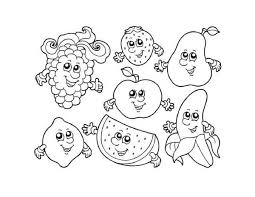 Fruits and vegetable coloring pages are a fun way for kids of all ages to develop creativity, focus, motor skills and color recognition. Cute Kawaii Cute Fruit Coloring Pages Novocom Top