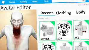 MAKING SCP 096 a ROBLOX ACCOUNT - YouTube