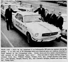 Image result for Pace Car White 1964 Mustang
