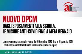 Jun 15, 2021 · nel nuovo video di bonuscasa, l'approfondimento sulle novità del decreto semplificazioni: Nuovo Dpcm Cosa Cambia Dal 4 Dicembre Tutte Le Misure Aliautonomie