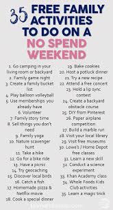 Best Free Family Activities To Have Fun Without Spending Money No Spend Weekend With Kids Fre Free Family Activities Family Fun Night Fun Family Activities