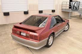 Image result for Bright Red 1991 Mustang