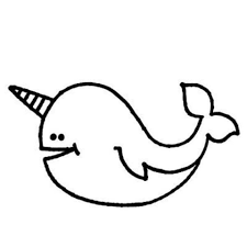 Print all of our pages for free. Get This Printable Narwhal Coloring Pages 58425