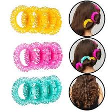 Wer kurze haare hat, weiß ganz gut wie viele styling produkte, zubehör und hilfsmittel für das machen der täglichen frisur benötigt sind. Lockenwickler Curler Uber Nacht Locken Rollers Ohne Hitze Machen 14 Stuck Ebay