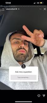 Adam addressing the punching comment … why do I find it funny that he  tagged them lol 😂