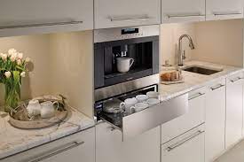 Bosch bcm8450uc (standalone) if customizing your coffee to your specific taste is important, the bosch bcm8450uc is the machine for you. Built In Coffee Machines Wake Up And Smell The Coffee Distinctive Appliances For Your Home Lifestyle