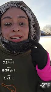 People who run outside in the winter are clout chasers, Me: Nah, I'm trying  to qualify for Boston . * Change your mindset, maybe I'll see you there  ✌🏽🩷👊🏼💪🏼✨️🏃‍♀️👋