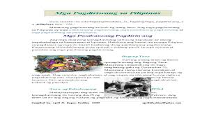 Pagkakatuklas ng telescope ni galileo galilei. 15419218 Tradisyon At Kulturang Pinoy