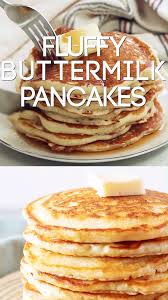 Fluffy American Pancakes Video Recipe Video Pancake Recipe Easy Best Pancake Recipe Homemade Pancake Recipe