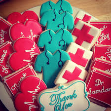 Dr And Rn Thank You Cookies Medical Cookies Nurse Cookies Pretty Cookies