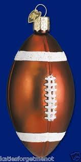 Check spelling or type a new query. Football Sport Old World Christmas Glass Nfl Themed Team Ornament Nwt 44011 Old World Christmas Glass Ornaments Unique Christmas Ornaments