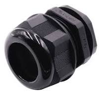 N11432B - 1 1/4" NPT Thread Nylon Cable Gland, Black, Range: 7/8" to 1-1/4", UL Listed, IP68, IP69K - 1 Piece
