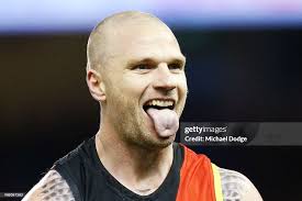 Jake Stringer of Essendon celebrates a goal during the round 15 AFL... News  Photo