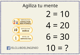 Todavía no hay opiniones sobre juegos matematicos para niños. Juega Y Agiliza Tu Mente Con Estas Igualdades Entrena Tu Mente Y Comparte Con Tus Amigos Gi Expresiones Matematicas Actividades Cognitivas Juegos De Memoria