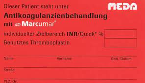 1 was ist marcumar und wofür wird es angewendet?. Http Www Die Thromboseneigungen De Uploads Media Gerinnung 52 Pdf