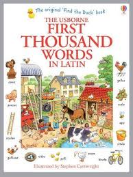 First Thousand Words In Latin By Heather Amery Http Www Amazon Com Dp 1409566153 Ref Cm Sw R Pi Dp Jbhyub0aj157 English Word Book Usborne Books Sticker Book