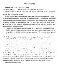 16 guarantor agreement form free download. Free Personal Guarantee Forms For Loan Word Pdf