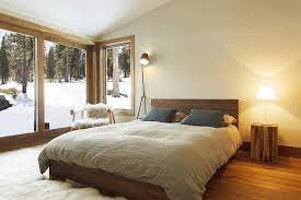 What size rug should go under your bed? Cozy And Contemporary Wood And White Bedrooms To Fall In Love With