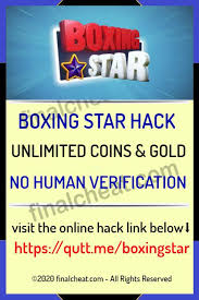 Boxing Star Hack Unlimited Coins Gold No Human Verification Hacks Tool Hacks Gem Online