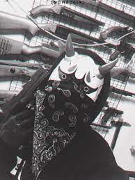 No need to register, buy now! Nomed613 On Twitter If I Don T Go To Hell Who Will Oni Japan Firearm Aesthetic Vaporwave Black White Dope